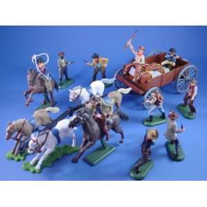  Britains Deetail Toy Soldiers Wild West Roundup Set 