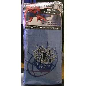  Spiderman 3 Rod Pocket Drapes   84 Inch Baby