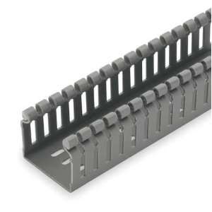   HN2X4LG6 WiringDuct,Narrow,2.17x4.1In,6Ft,Gray