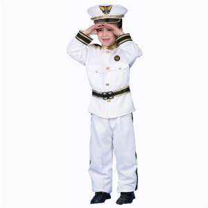  Navy Admiral Costume Set   X Large 16 18   Dress Up Halloween Costume