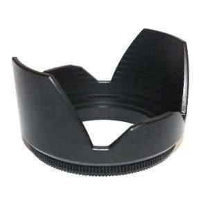  DURAGADGET Petal Crown Lens Hood 58mm With Clamp Collar Nut For 18 