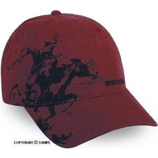 Winchester Horse and Rider Vintage Washed Cap w/ Sweat Band by 