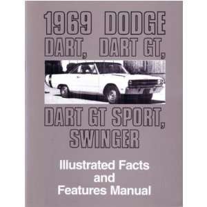  1969 DODGE DART Facts Features Sales Brochure Book 