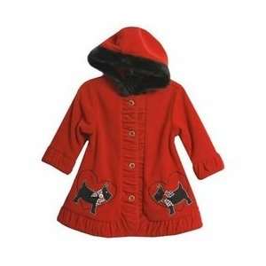  Red Coat with Terrier Border Size 6x  B19805 Everything 