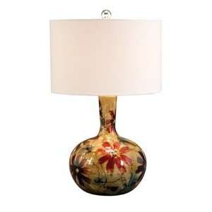    Picasso Glass Table Lamp 23 With White Shade