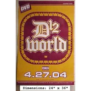  D12 World In Stores 24x36 Poster 