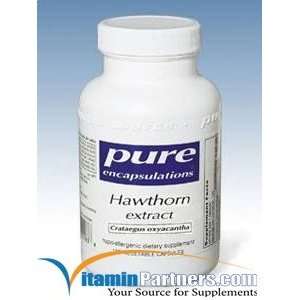  hawthorn extract 120 vegetable capsules by pure 