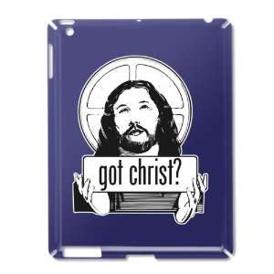 iPad 2 Case Royal Blue of Got Christ Jesus Christ
