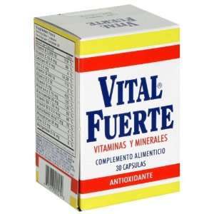  Vital Fuerte Vitamins Capsules 30.0 CT Health & Personal 