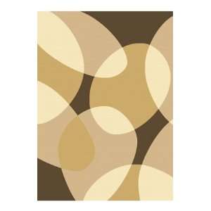  Infinity Home Source Shades 5 3 x 7 3 brown Area Rug 