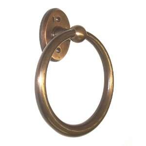  Saint Gaudens 8000 TR.SB Salerno Towel Ring, Satin Bronze 