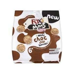 Foxs Mini Moos 6 Chocolate Chip 190 Gram   Pack of 6  