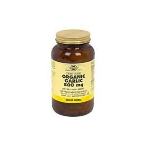 Certified Organic Garlic 500 mg   Comprised of concentrated foods that 