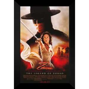  The Legend of Zorro 27x40 FRAMED Movie Poster   Style F 