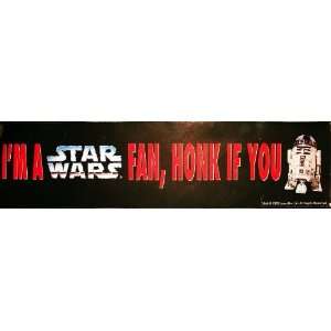 Star Wars Bumper Sticker Fan  Honk if you R 2 Everything 