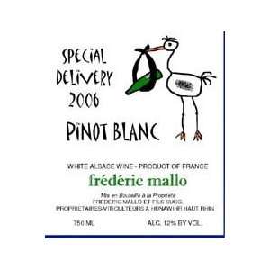  Frederic Mallo Et Fils Pinot Blanc 2008 750ML Grocery 