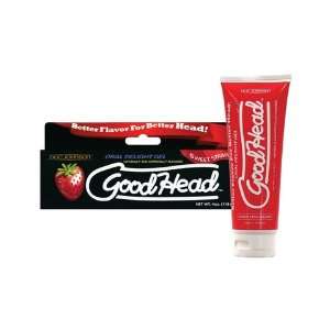  Good head oral gel   4 oz sweet strawberry Health 