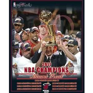  Artissimo Miami Heat 2011 NBA Finals Champions 16x20 