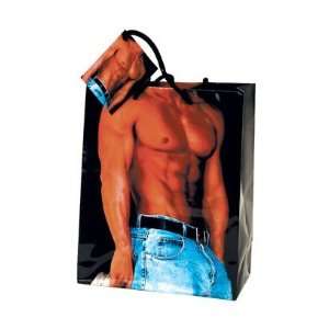  Giftbag, Male Chest With Bluejeans