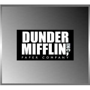 The Office Dunder Mifflin Company Vinyl Decal Bumper Sticker 3 X 5