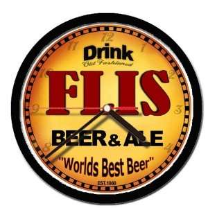  FLIS beer and ale cerveza wall clock 