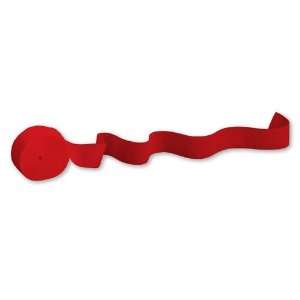 Classic Red Party Streamers   81 Feet Health & Personal 