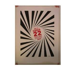  Catch 22 Twenty Two 1 Silkscreen Poster Catch22 Agora 