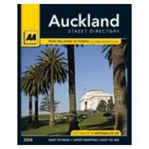  AA Auckland Compact Street Directory 2008 AA Books