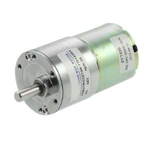   37mm Gearbox Diameter DC Geared Motor 0.33A 20RPM 24V