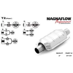  Magnaflow 34104 Universal Catalytic Converter   CARB 