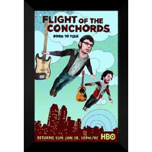  The Flight of the Conchords 27x40 FRAMED Movie Poster 