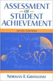 Assessment of Student Achievement, (0205268587), Norman Edward 