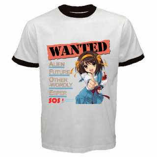 THE MELANCHOLY OF HARUHI SUZUMIYA Anime T Shirt S 2XL  