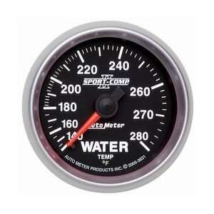  Auto Meter 3631 Sport Comp II Mechanical Water Temperature 