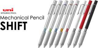 Uni ball Shift Pipe Lock Drafting mechanical Pencils 5 sizes 0.3/0.4/0 