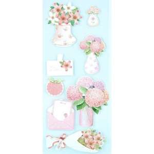 Cute Japanese Flower Stickers (Paper)