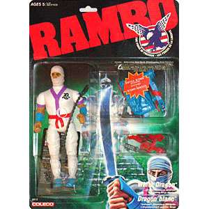 RAMBO The Force of Freedom   White Dragon .  New   Mint On 