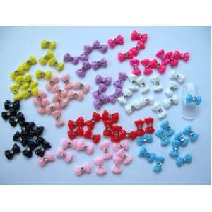  Nail Art 3d 90 Mix BOW /RHINESTONE for Nails, Cellphones 1 