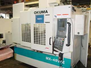 1998 OKUMA MX45VAE CNC VERT MACH CTR, SUPERB CONDITION  
