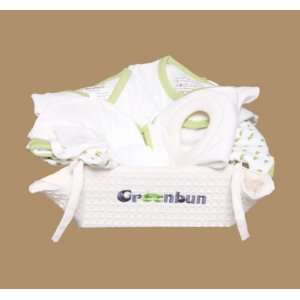   Greenbun Organic Newborn/0 3month 7 pc Giftset and Starter Pack Baby