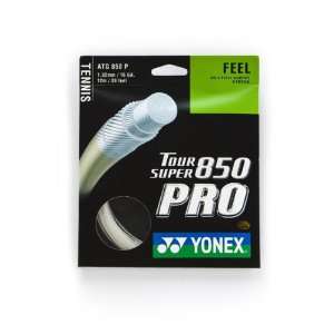  Yonex Tour Super 850 Pro String 16 White   39 Feet Sports 