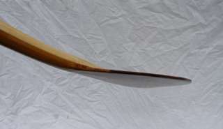 54 Hawiian Koa Bent Shaft Canoe Paddle wood wooden spruce red cedar 