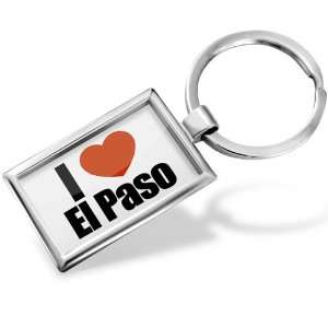 Keychain I Love Elpaso region Texas, United States   Hand Made, Key 