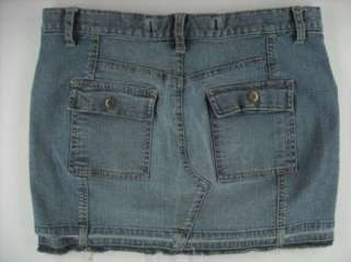 Express Denim Jeans Mini Skirt Womens Sz 3 29/12.5  