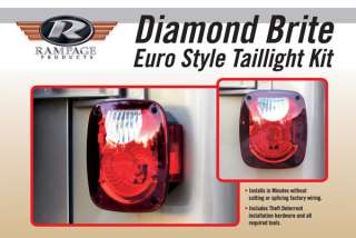 Diamond Brite Taillight Kit, 1976 2006 Jeep CJ,YJ, TJ  