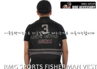 RMG Fisherman Vest Fishing Outdoor Sports Vest  