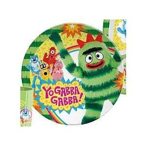  Yo Gabba Gabba Plate by Zak Brobee Kids Toys & Games