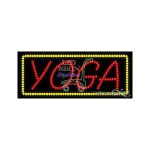  Yoga LED Business Sign 11 Tall x 27 Wide x 1 Deep 