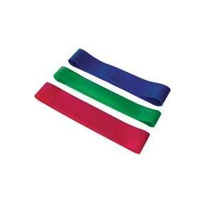  FitBALL 12 Resistance Band Loops   Set of 3 Sports 