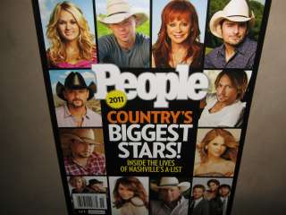 People 2011 COUNTRYS BIGGEST STARS Keith Urban Tim McGraw Toby Keith 